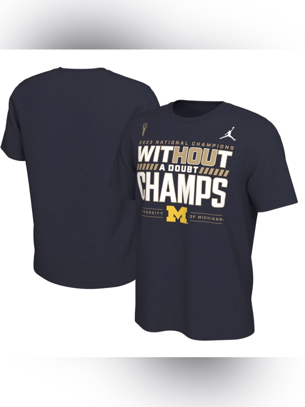 Michigan Wolverines Jordan Brand College Football Playoff 2023 National Champion